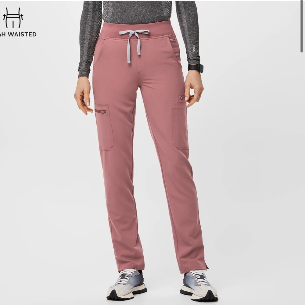 Figs Mauve Yola High Waisted 2.0